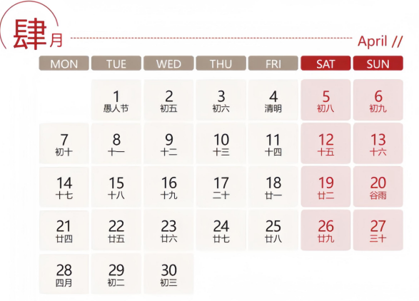 运营指南：4月餐饮营销热点
