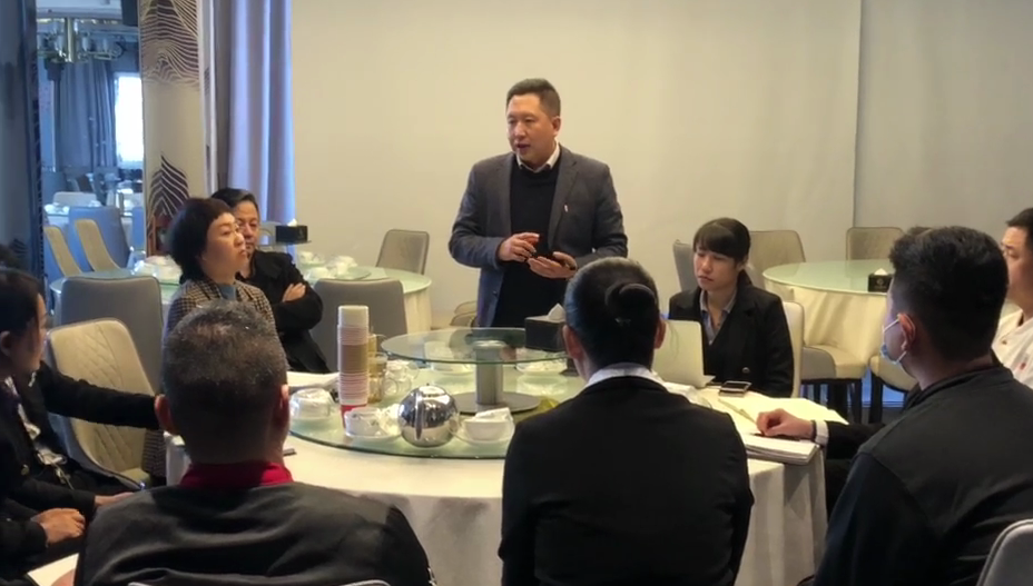 诚越慧泰现场指导培训孔氏餐饮启动会员营销